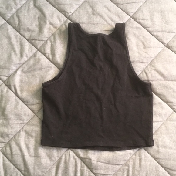 Black crop top - Picture 2 of 2